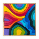 Waldorf Large Toy Four Elements Rainbow Stacker - Nesting Wooden Building Blocks Montessori Puzzle