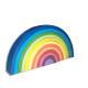 Large Wooden Sunset Rainbow Stacker Toy Large Wooden Sunset Rainbow Stacker Toy