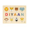 Wild Animal Puzzle With Customize Name Puzzle for Kids