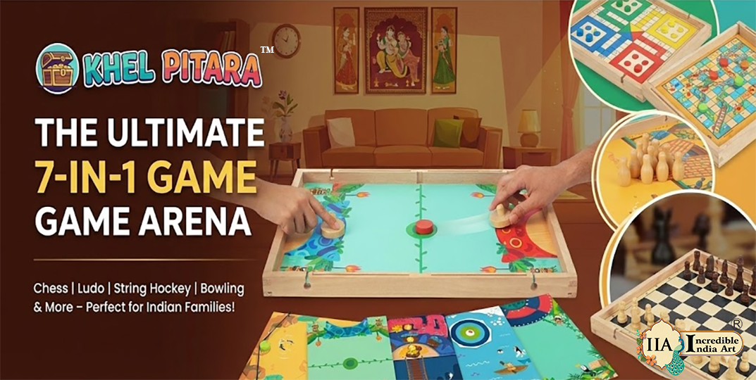 Khel Pitara™ By Incredible First Indian game for Age 4 to 99